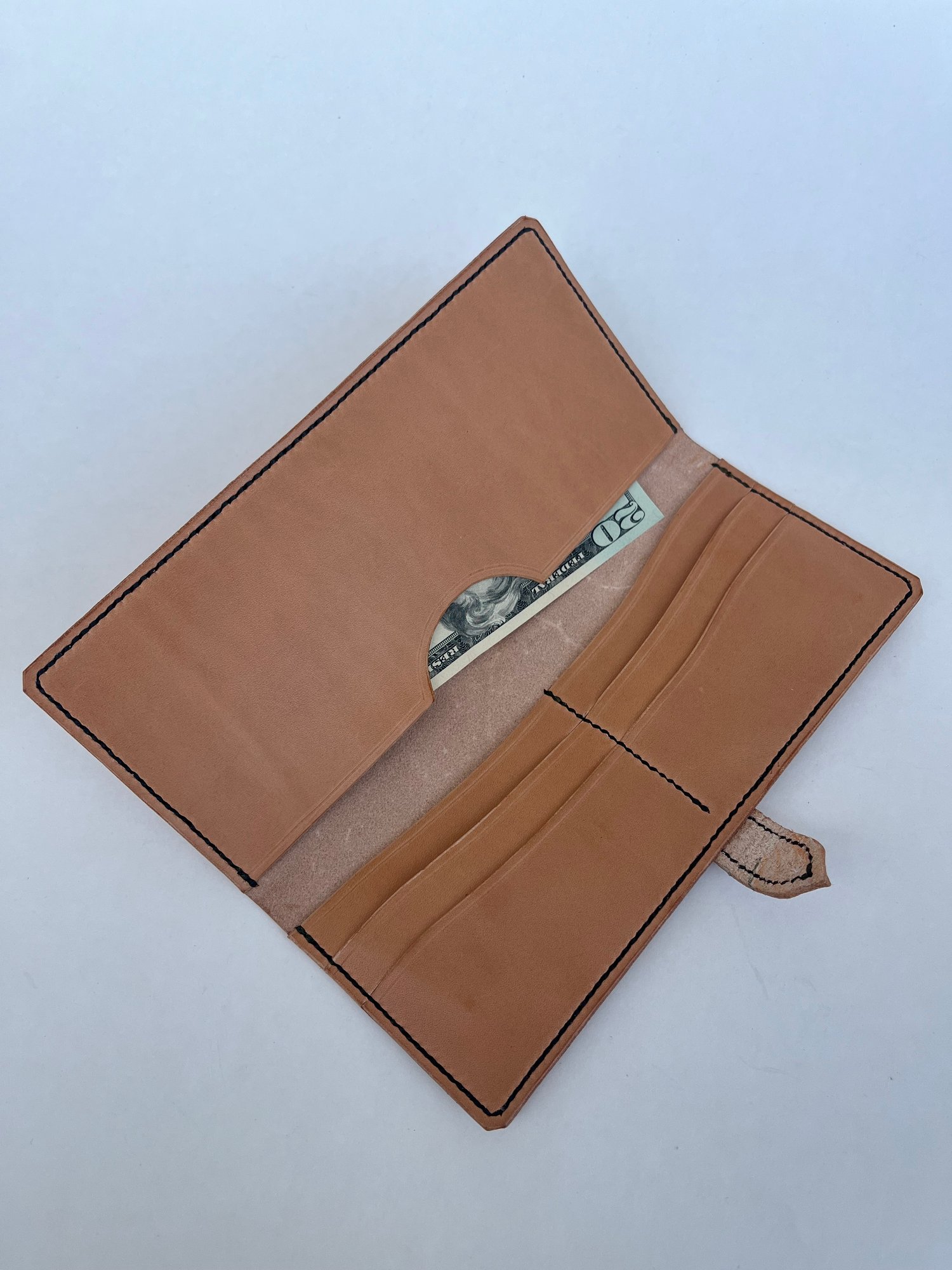 Image of Squash Marbled Long Wallet
