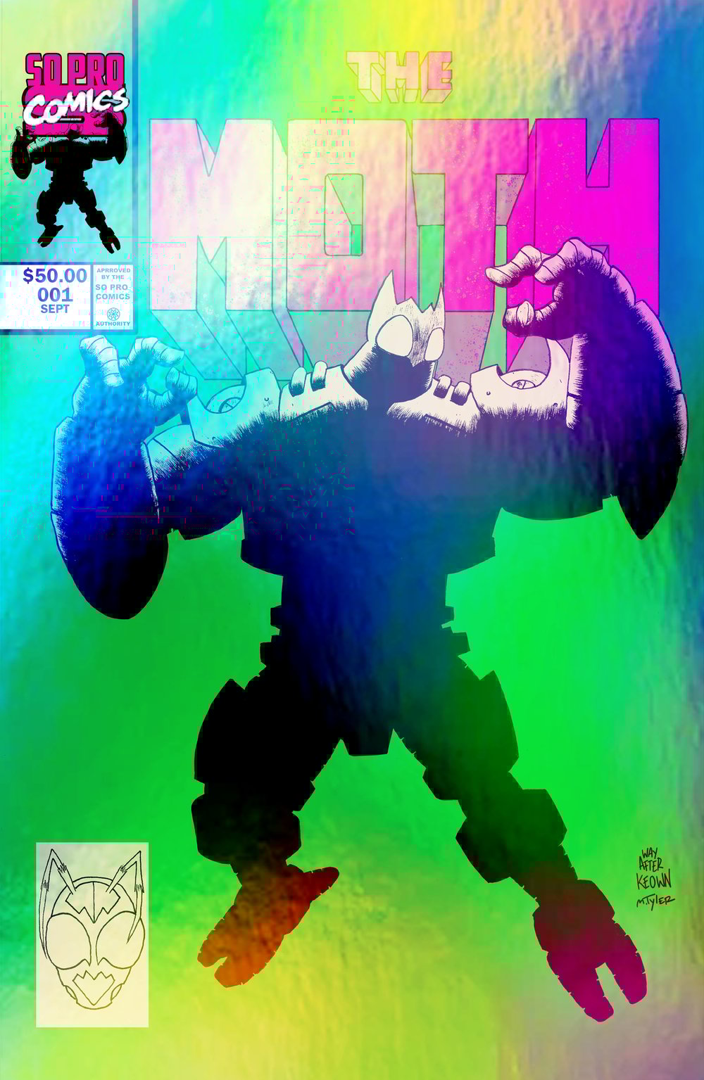 Public Domain Sector: The Moth #1 Variant Covers