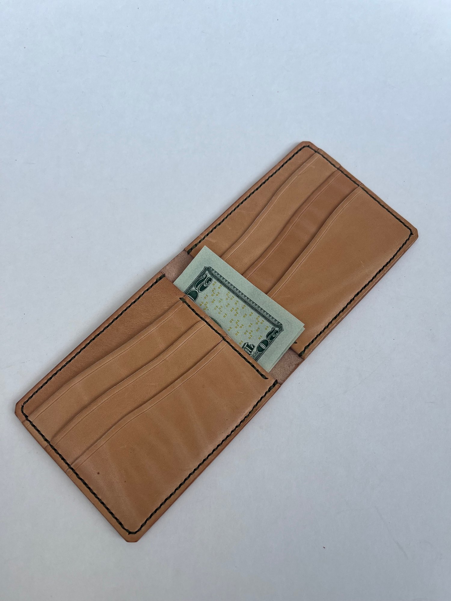 Image of Natural Vachetta Slim Bifold 