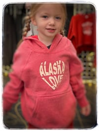 Image 2 of Alaska Love Youth Hoodie