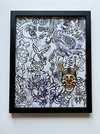 Image 2 of ORIGINAL STENCIL HANNYA SHEET