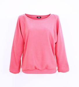 Image of Cord Sweat Pullover Pink