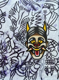 Image 1 of ORIGINAL STENCIL HANNYA SHEET