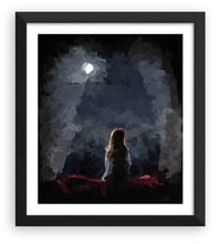 Lonesome Moon Limited Edition Prints  Frame and Mount 