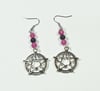 pentagram earrings 