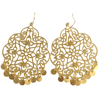 PARADISO - Gold Marrakech Filigree Earrings 