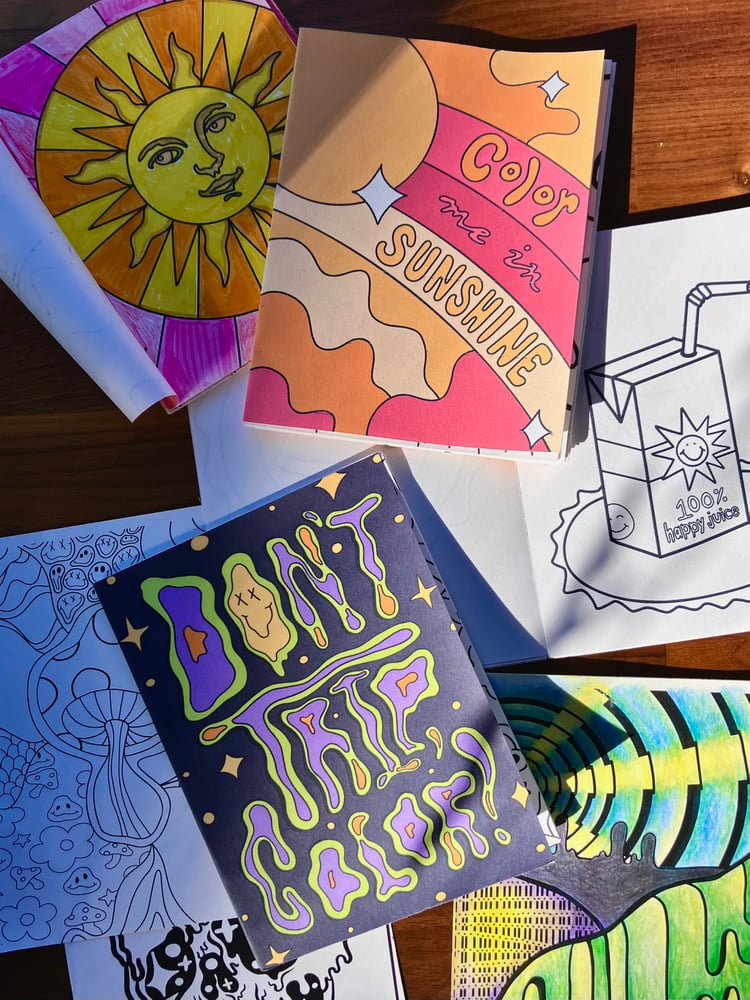 Image of Handmade Coloring Books