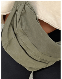 Image 2 of Army Green Canvas Bag