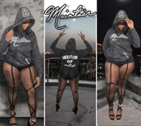 Tie Dye "AMBITION OF A HUSTLER" Signature Hoodie 