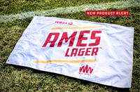 Ames Lager Tailgate Flag