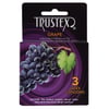 Trustex Flavored Condom-Grape (3 Pack)