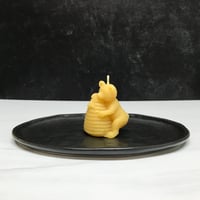 Image 2 of Bear on Hive Beeswax Candle