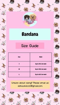 Image 3 of Bacon & Eggs - Pet Bandana 