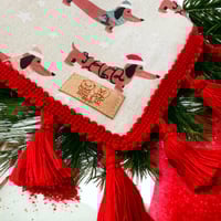 Image 2 of Daching Through the Snow - Pet Christmas Bandana