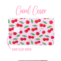 Pink Cherries Card Cover 