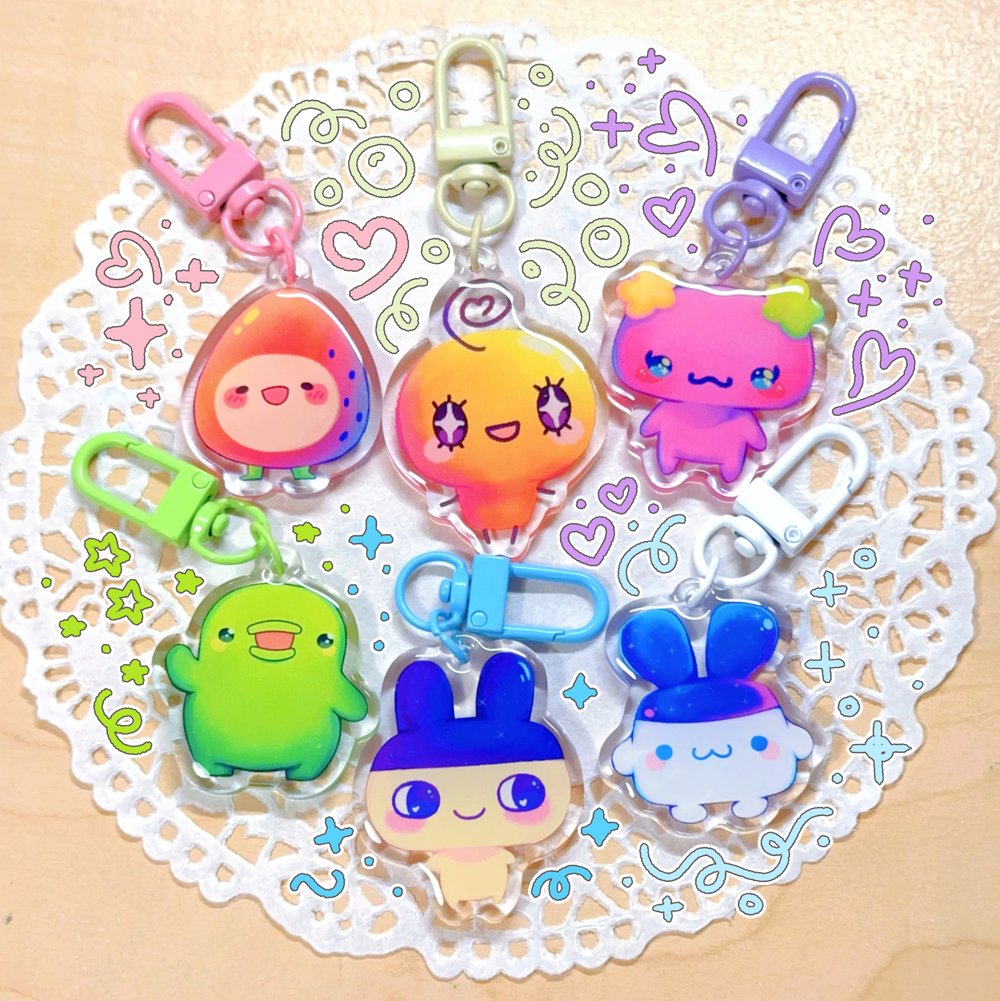 Image of Tamagotchi Gacha Charms