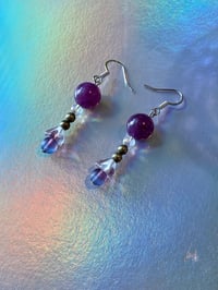 Image 1 of Purple Dew Earrings