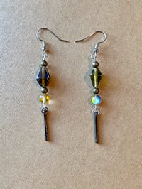 Image 1 of Earthy Spark Dangle Earrings