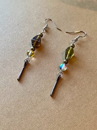 Image 2 of Earthy Spark Dangle Earrings