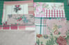 Pink Vintage Fabric Packs