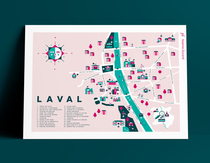 Image of Carte de Laval