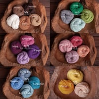 Image 1 of Newborn knitted wrap