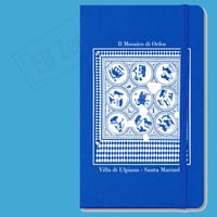 Image 1 of Notebook 148X210 (A5), Copertina rigida, elastico - Il Mosaico di Orfeo, Villa di Ulpiano SM Nsl044