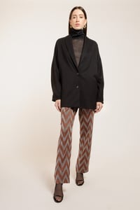 Image 4 of PANTALONE PANAMA ZIG ZAG NOCE €159 - 50%