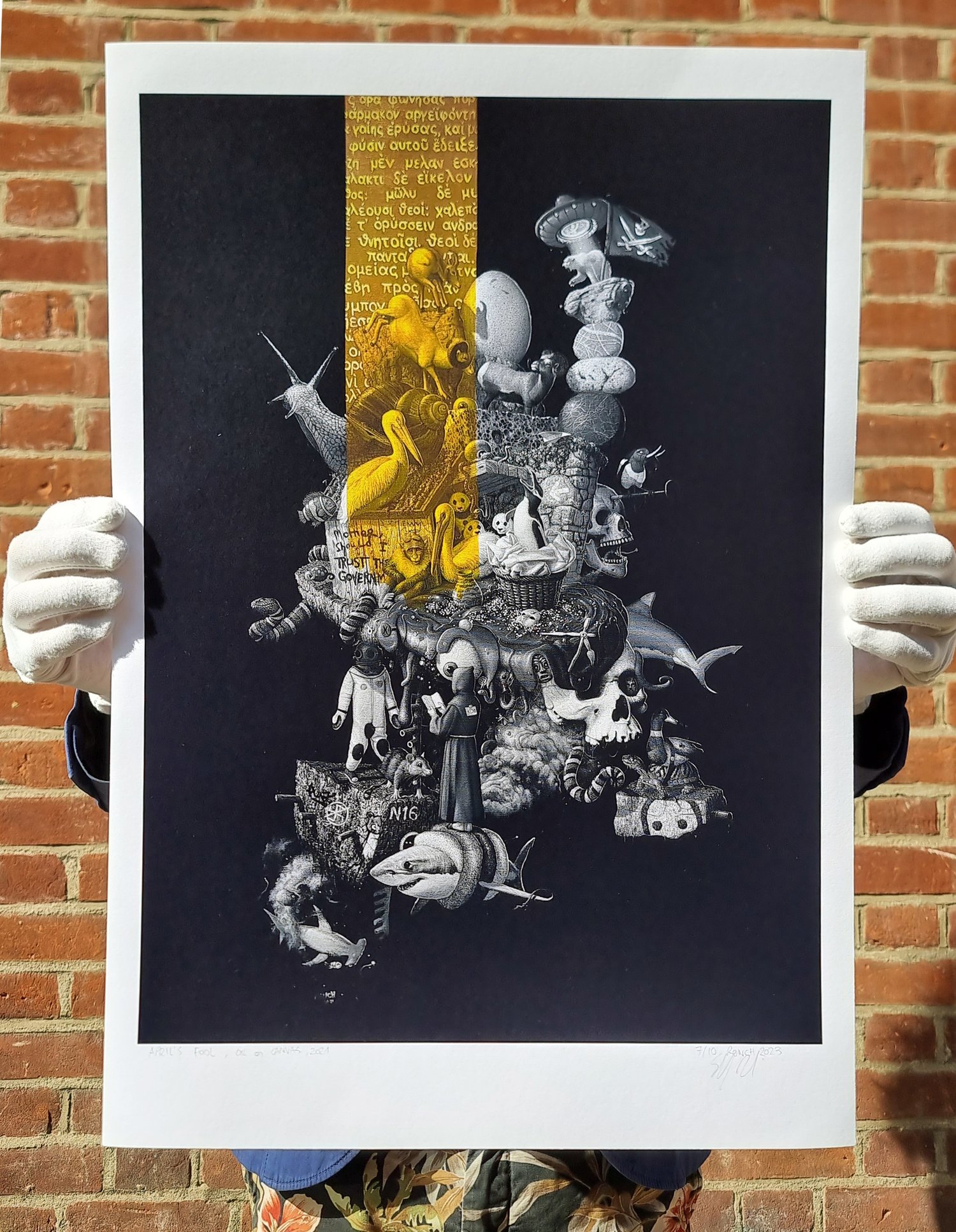 Image of 'April's Fool' Print by RONCH