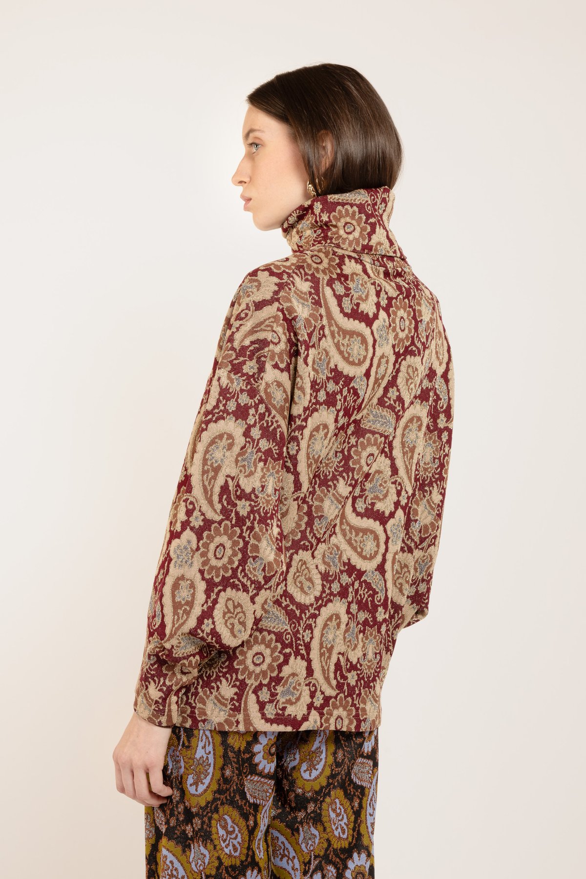 Image of MAGLIA MADRID CACHEMIRE VINO €148 - 50%