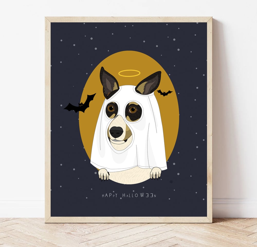 Image of Halloween Pet Portrait.