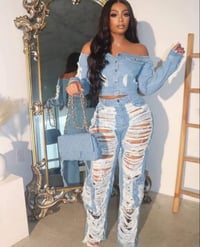 2 piece Jean set 