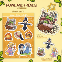 Howl and friends | PREORDER