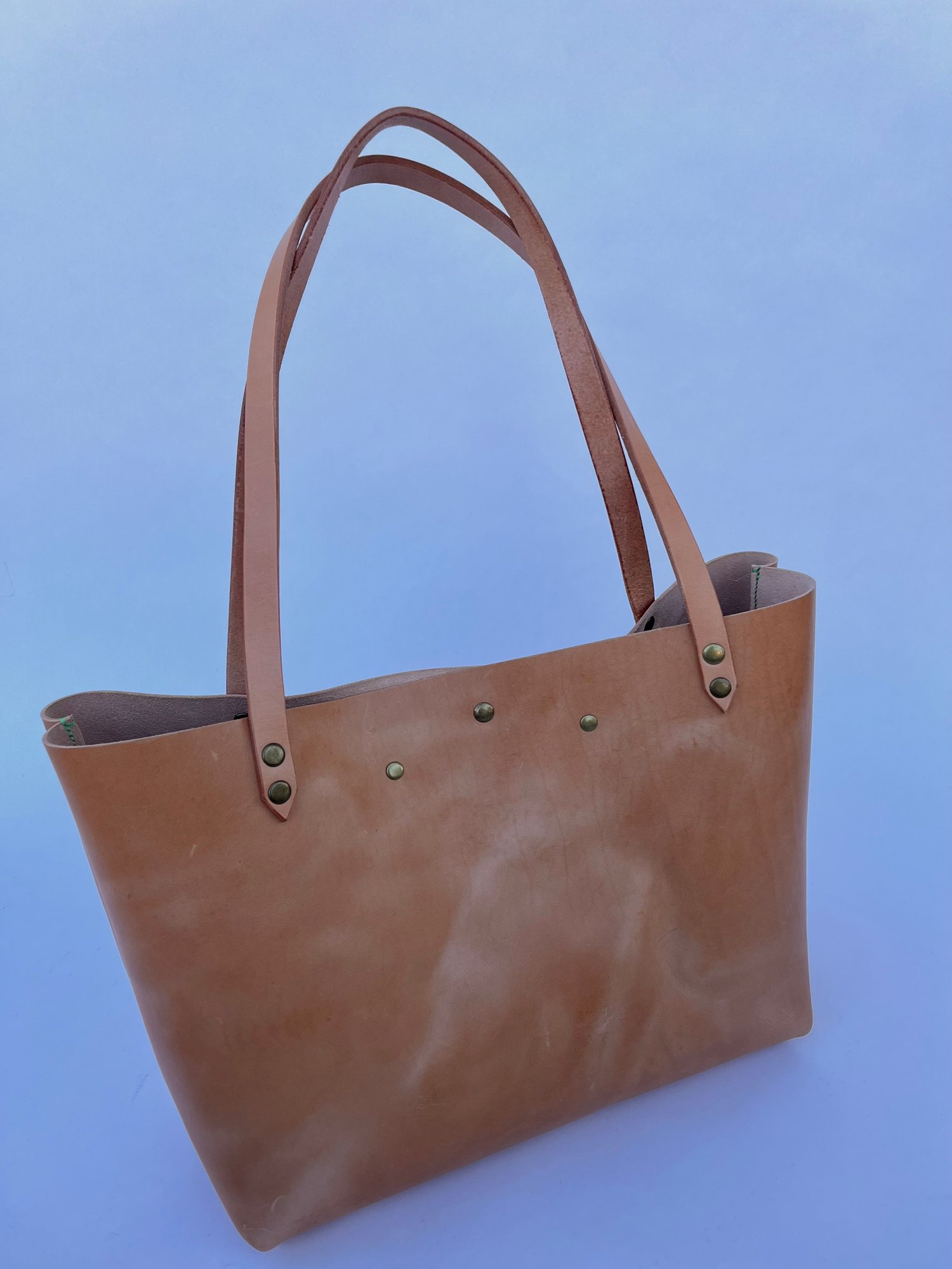 Image of Natural Italian Vachetta Carry-all Tote