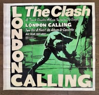 The Clash London Calling poster
