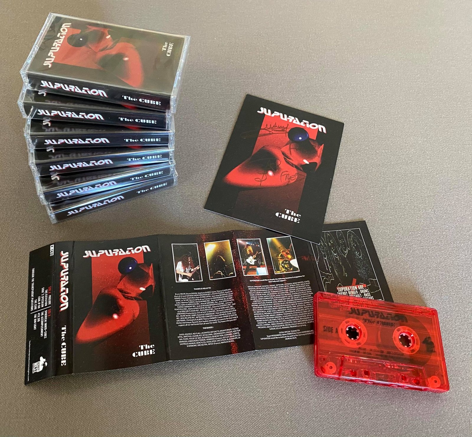 激レア　Supuration The Cube CD アルバム フランス盤 SUPURATION 