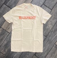 Image 1 of Blueprint "NOT FOR EVERYONE" Tee In Cream-Orange