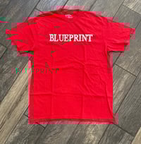 Image 2 of Blueprint "NOT FOR EVERYONE" Tee In Red-White