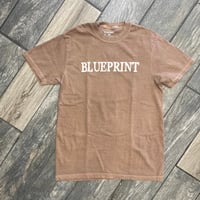 Image 2 of Blueprint "NOT FOR EVERYONE" Tee In Brown-White