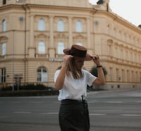 Image 2 of Alice Bolero Hat / Brown color