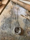'A Good Day" solid silver pendant 