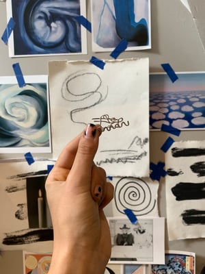 Image of "Symbols of the Unconscious" charm pin #3 [limited edition]