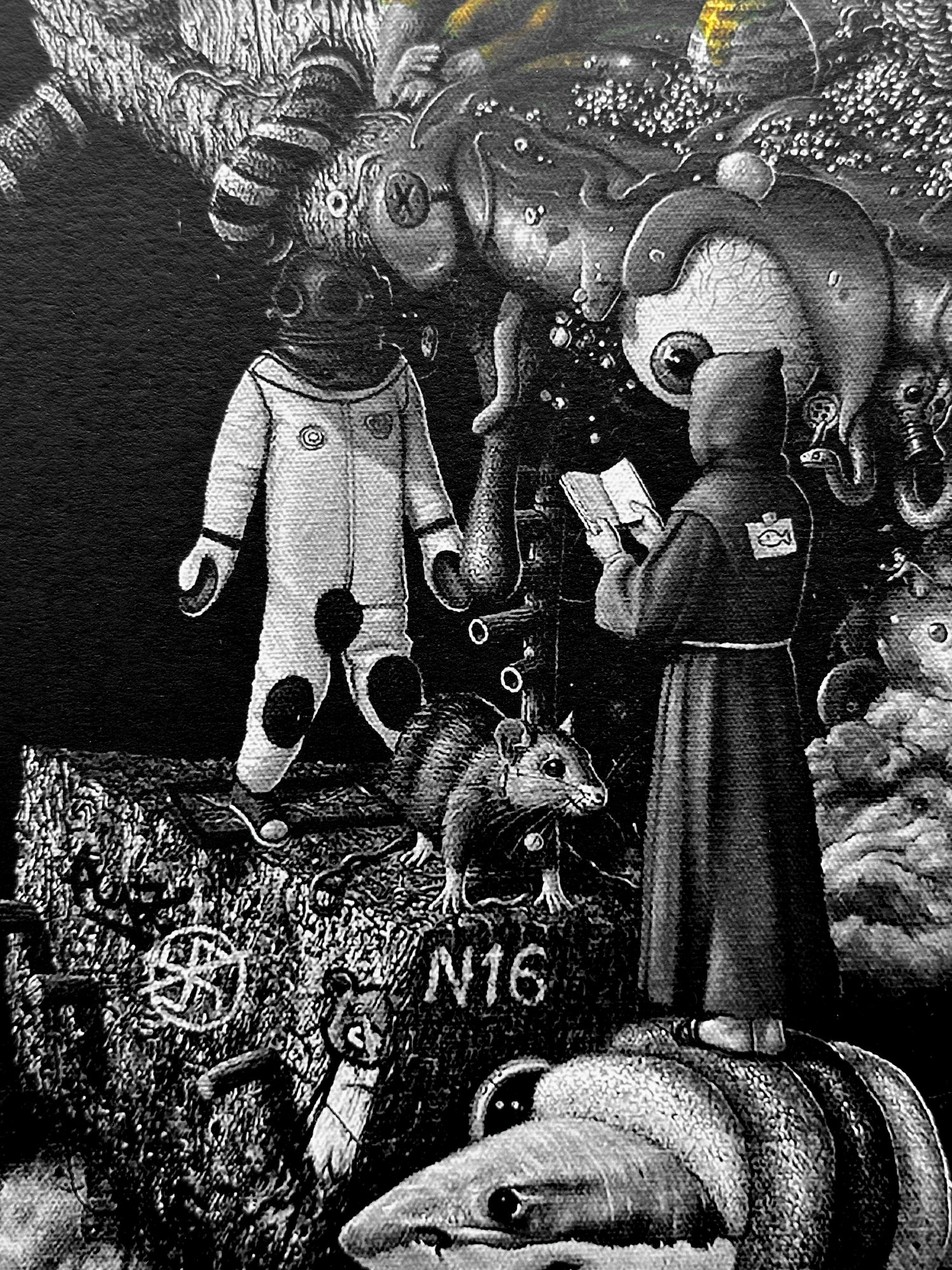 Image of 'April's Fool' Print by RONCH