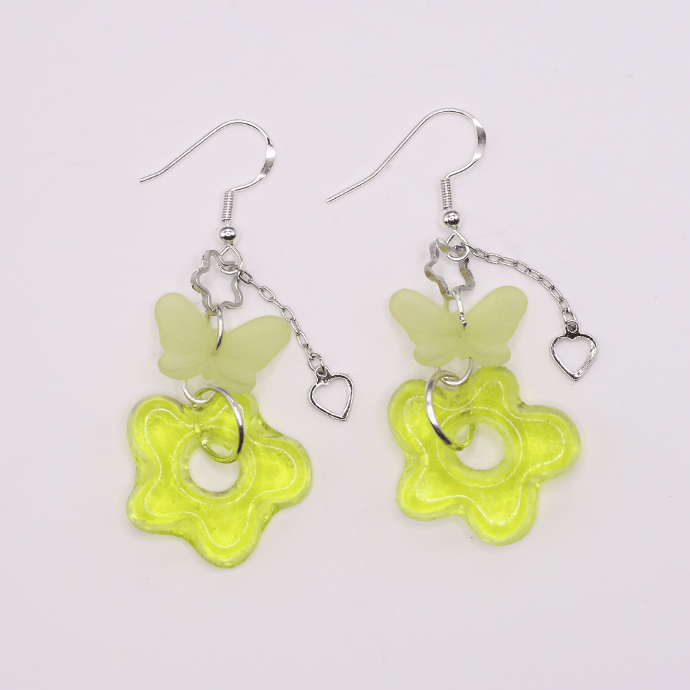Image of Pollinated Flower Earrings