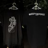 "Rabbit Path" T-Shirt - Black ‎    ‎ ҉　ᕱ ‎ ᕱ　 ҉ ‎