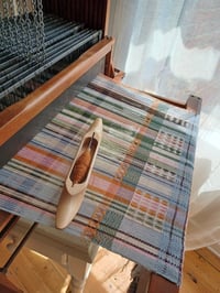 Image 5 of Handmade lambswool Scarf | Limited Edition Oversized Shawl