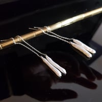 Image 4 of PEARL STICK earrings
