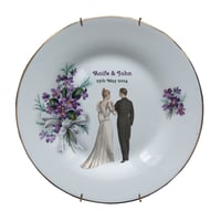 Image 1 of Vintage wedding plate (Ref. 561)