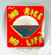 No Rice No Life Sticker