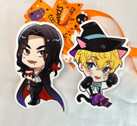 Image 4 of Halloween Baji & Chifuyu Acrylic Charms & Stickers
